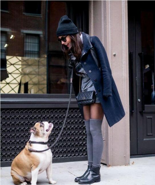 寒冷预警信号,防寒保暖的中长筒袜