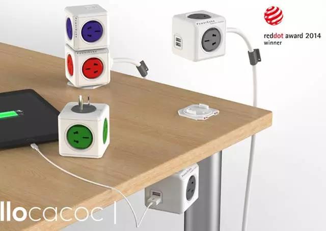 魔方插座真的是好看还不占地方,创意魔方插座图片