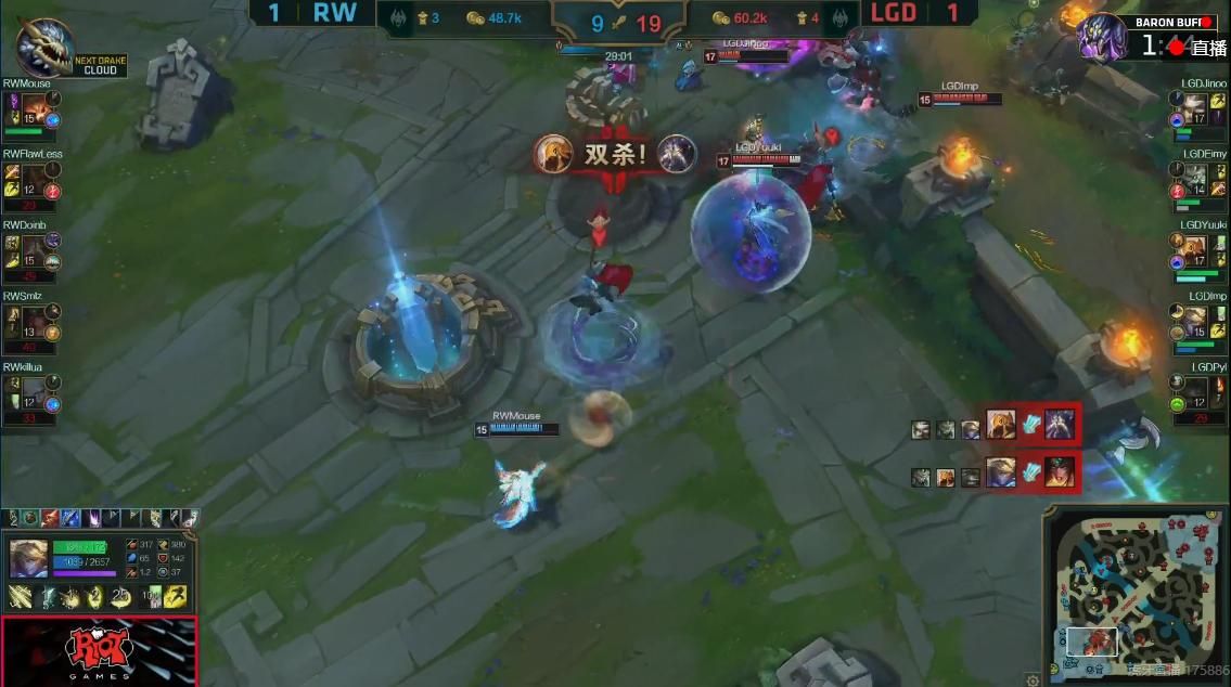 rw告捷doinb狂欢,rw银河战舰