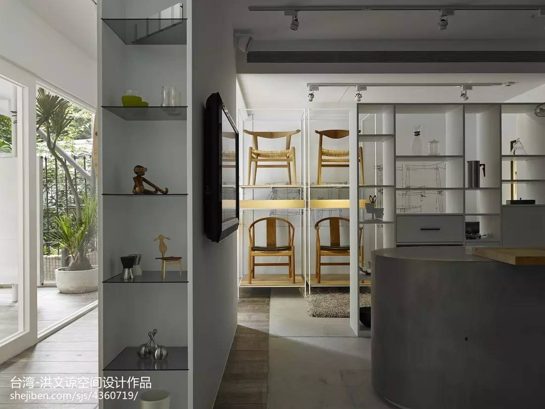 家的工装风格设计,极致简约工装风