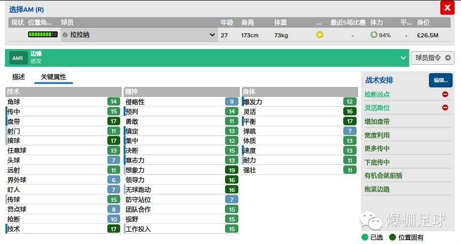 给你的战术小贴士：4-2-3-1