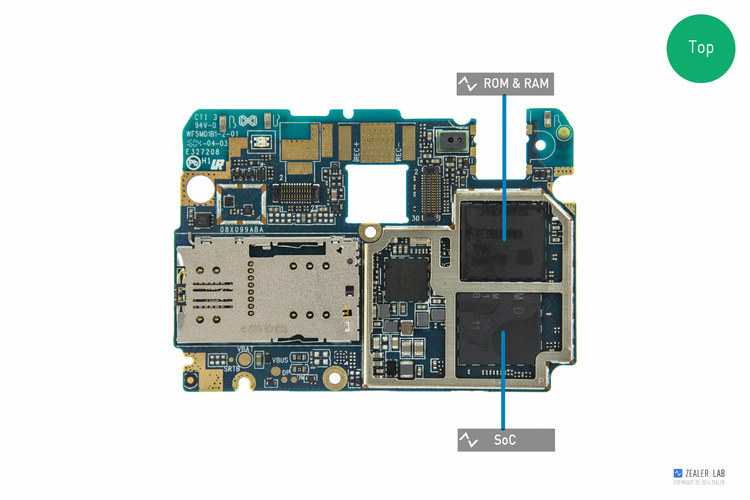 拆解360,360f4手机