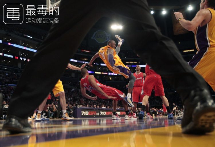 回顾科比上脚战靴,传奇落幕科比