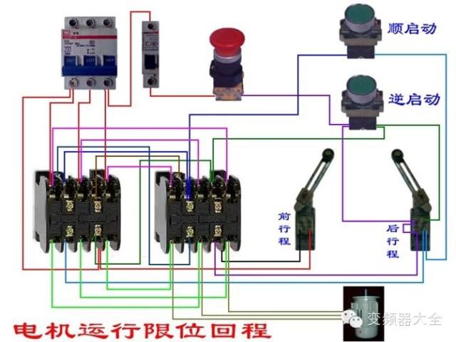 电动机控制器接线,电动机接线线路图视频