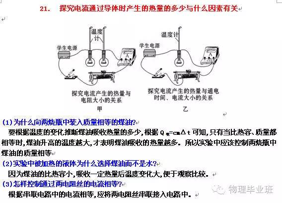 （全精!）中考物理冲刺——实验题“关注事项”总结归纳！
