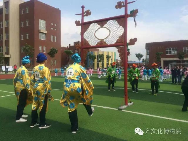 山东淄博蹴鞠比赛,临淄蹴鞠队