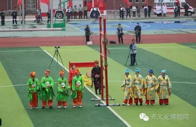 山东淄博蹴鞠比赛,临淄蹴鞠队