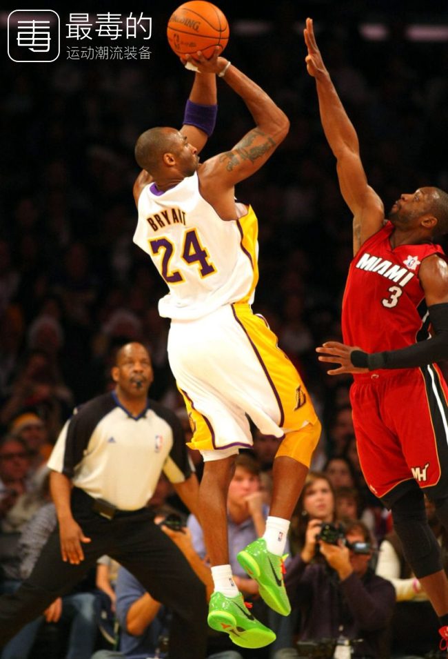 回顾科比上脚战靴,传奇落幕科比