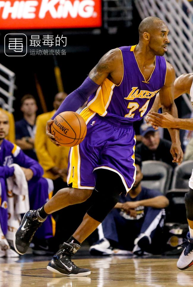 回顾科比上脚战靴,传奇落幕科比