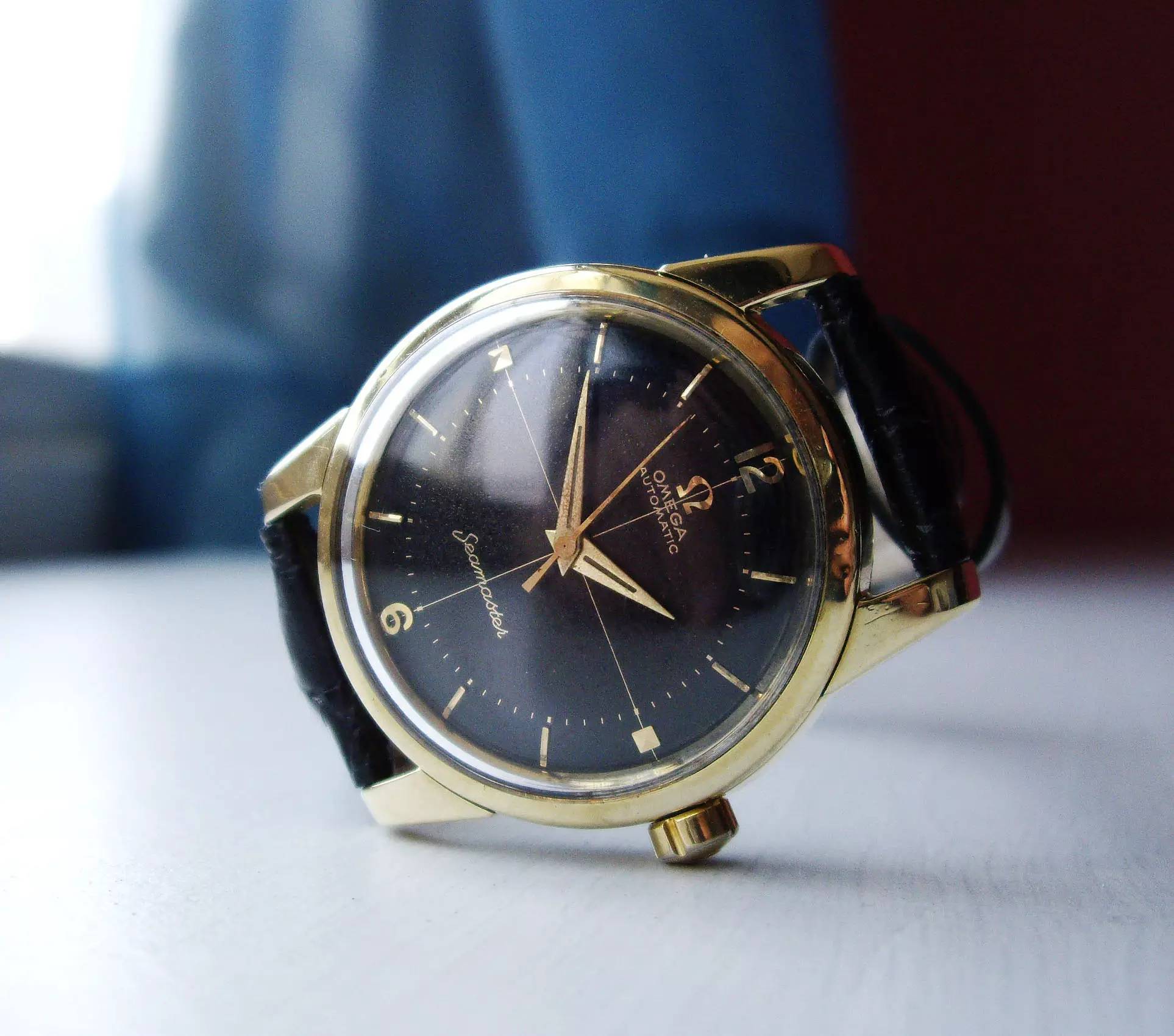 欧米茄星座双鹰2003款黑面,欧米茄古董表鉴别