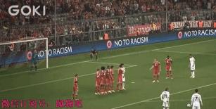 震惊足坛的十大任意球,遁地术慢镜头