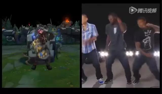 lol哪个英雄的舞蹈最好看,lol十个英雄跳舞视频