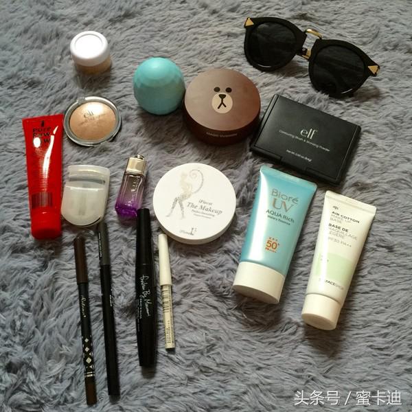 化妆常用的四大化妆品,新手小妆必备化妆品