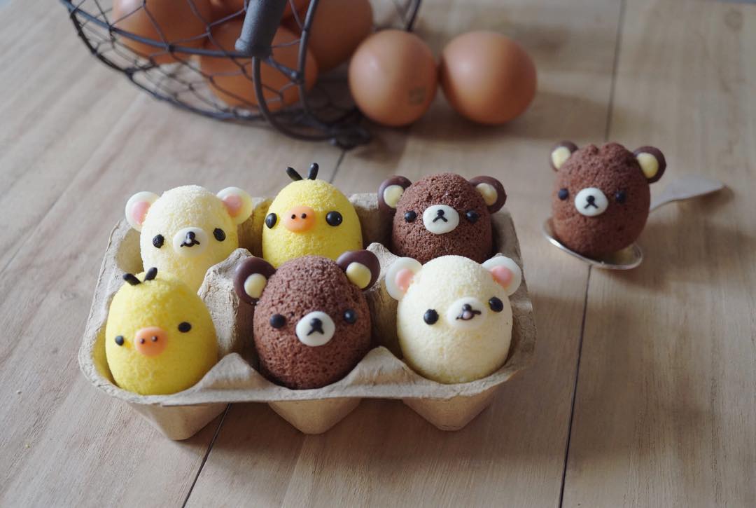 她用蛋糕，做了一个迪士尼亲友团