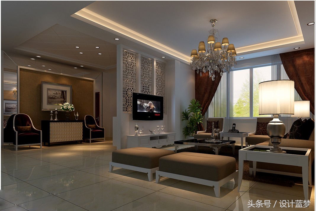 大面积墙面怎么设计好看又省钱,越简单越高级墙面设计