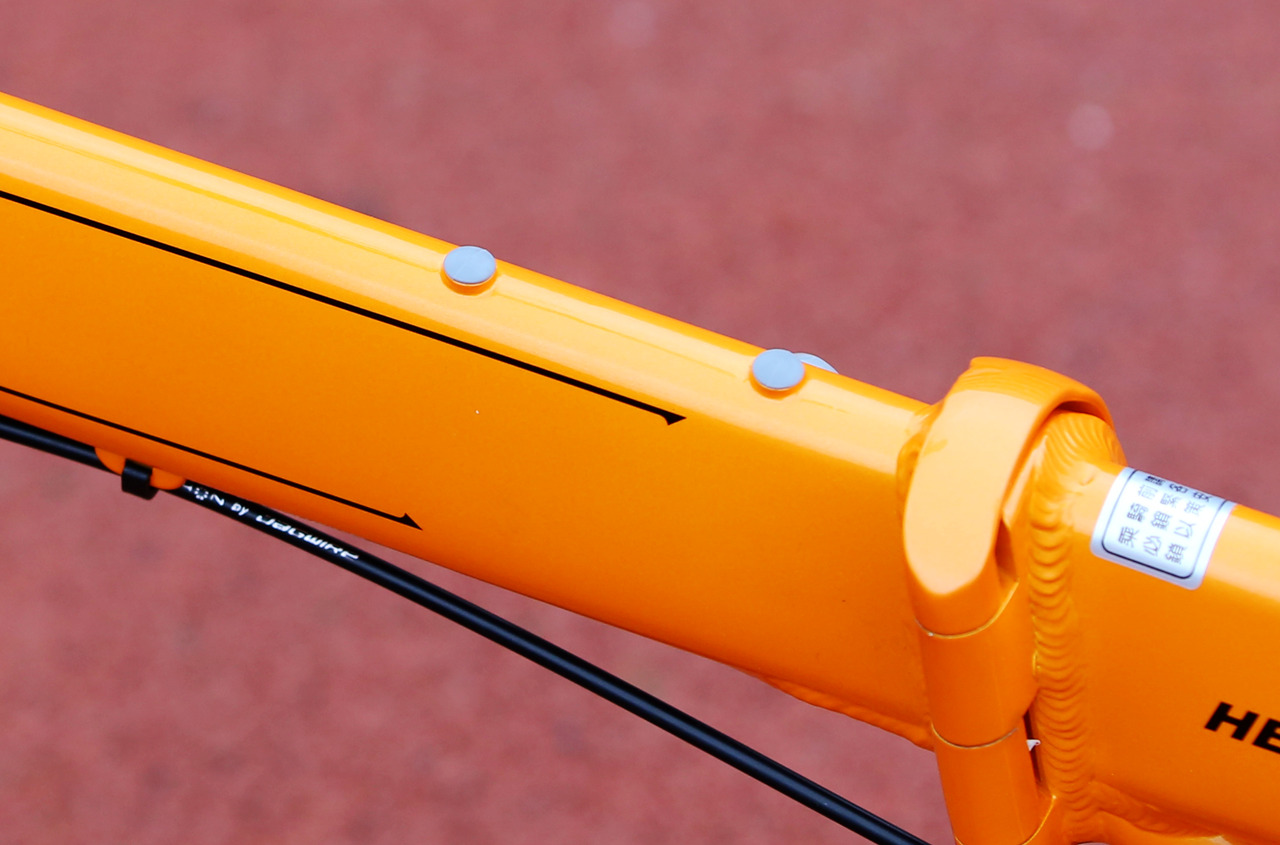 大行p8与一般折叠车有什么区别,橙色p8