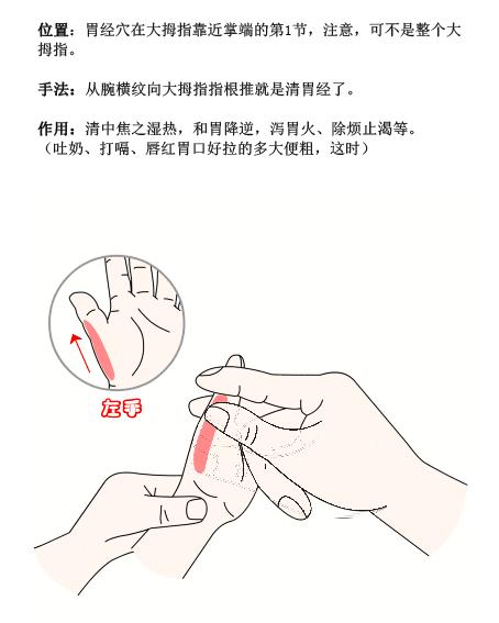 小儿脘腹痛的推拿疗法图文,小儿推拿治吐治泻常用穴位