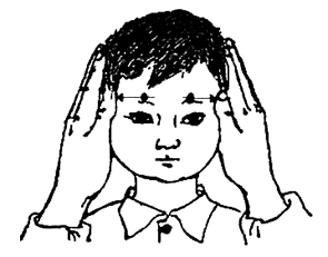 十宣穴的退热按摩法,小孩快速退热的按摩法