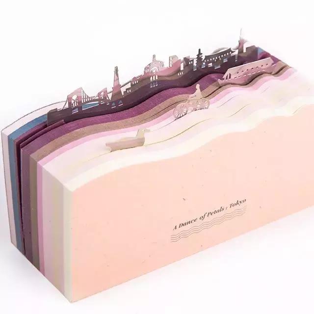 日本艺术便签纸,有创意的便签纸