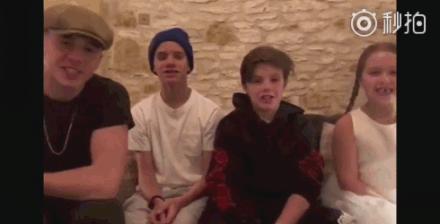 贝克汉姆小七艾伦秀,贝克汉姆小七奥斯卡