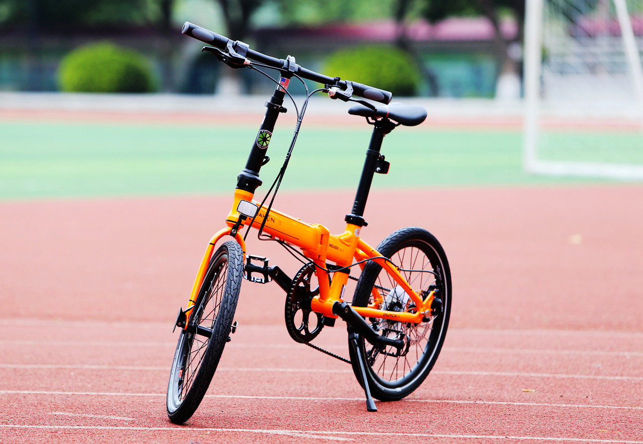 大行p8与一般折叠车有什么区别,橙色p8
