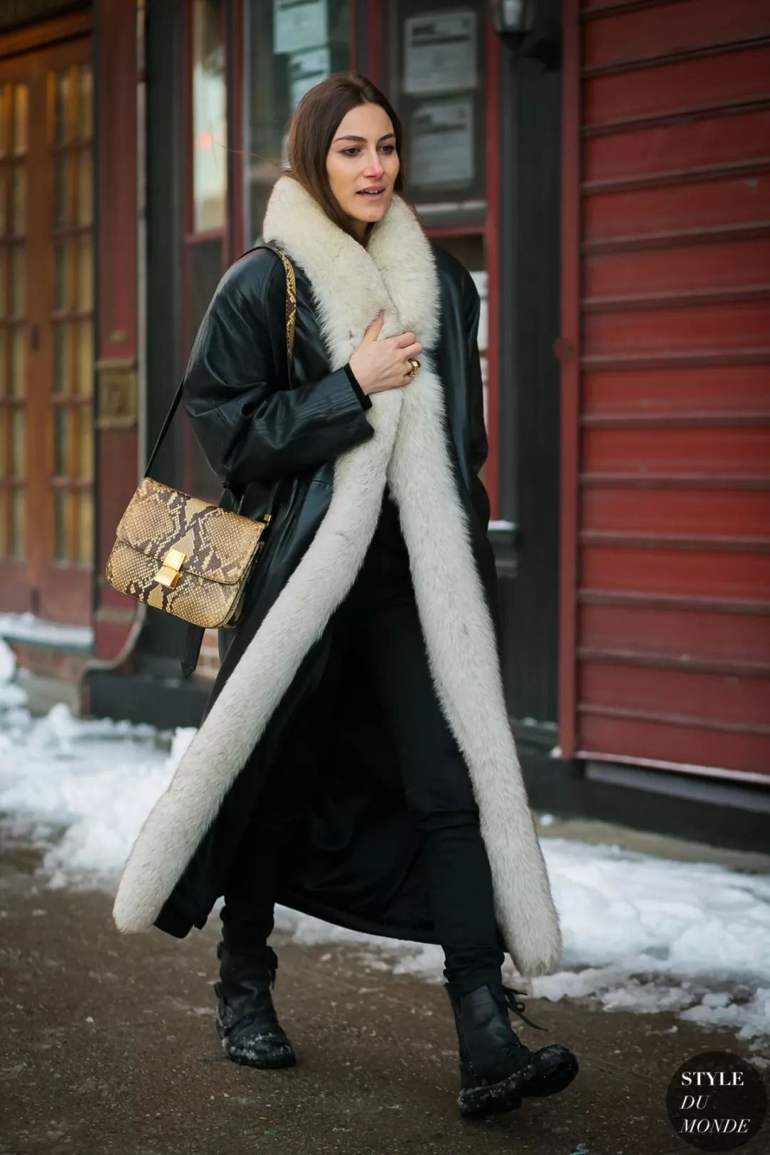 全羊羔毛半裙,羊羔服高级感