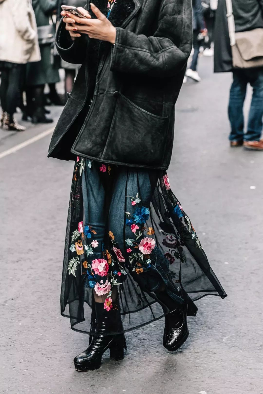 全羊羔毛半裙,羊羔服高级感