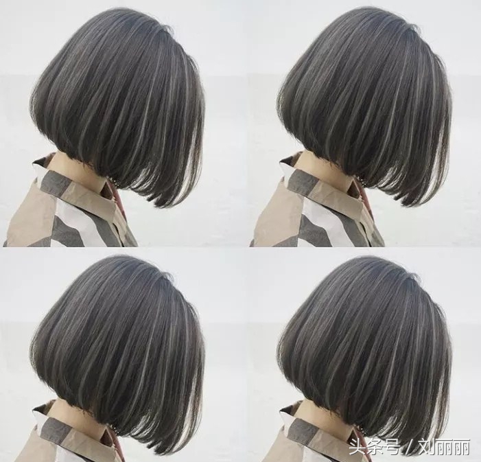 沙宣短发立体内扣发型图片,剪沙宣短发内扣教程