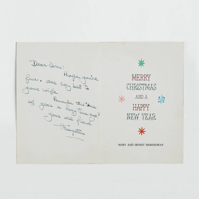 海明威贺炜,海明威元旦