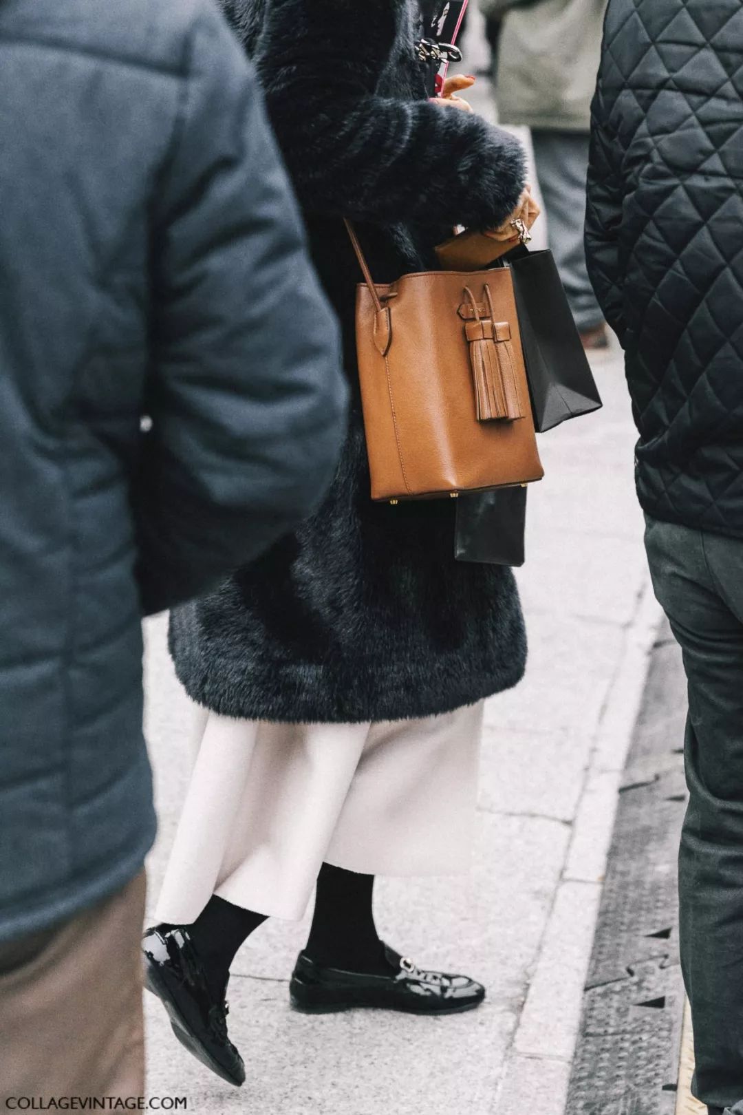 全羊羔毛半裙,羊羔服高级感