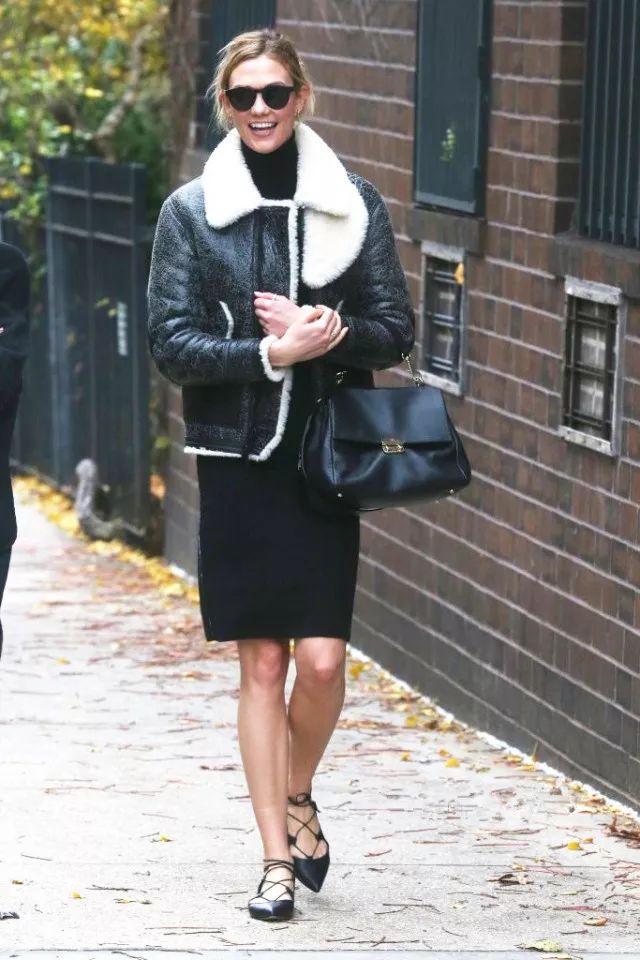 全羊羔毛半裙,羊羔服高级感