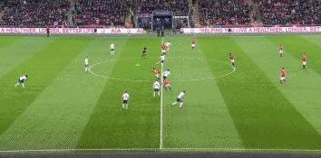 足球场上猫狗进球,足球场上进球场面