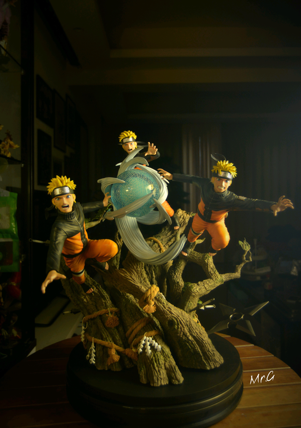 火影忍者的雕像,火影ol鸣人图片