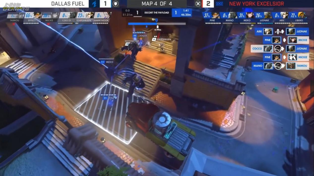 OWL常规赛第四周第四日：战斗机翱翔九霄天擎，下周决战紫荆之巅