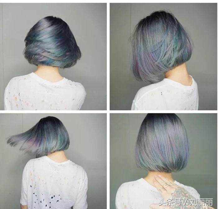 沙宣短发立体内扣发型图片,剪沙宣短发内扣教程