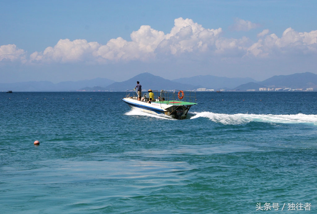 三亚情人湾一个浪漫又静谧的海湾
