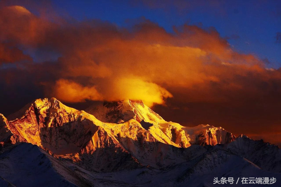 海螺沟燕子沟旅游记,燕子沟看贡嘎雪山的地方