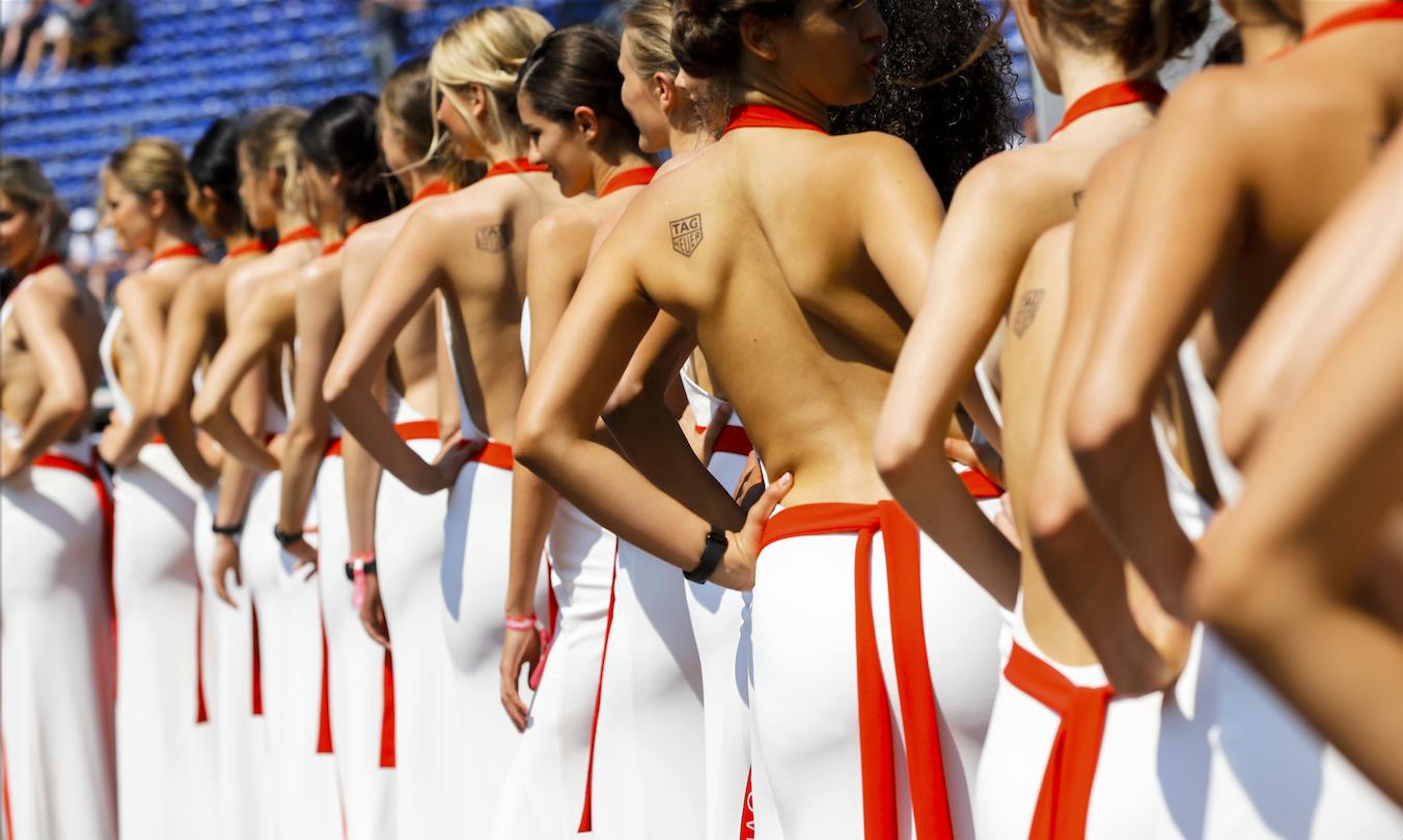 f1为什么取消赛车女郎,f1赛车比赛赛车女郎