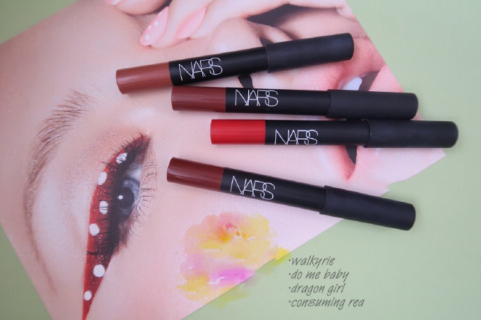 nars适合黄黑皮的裸色口红,nars口红四支