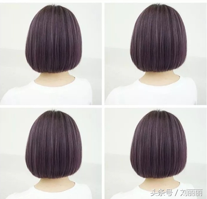 沙宣短发立体内扣发型图片,剪沙宣短发内扣教程