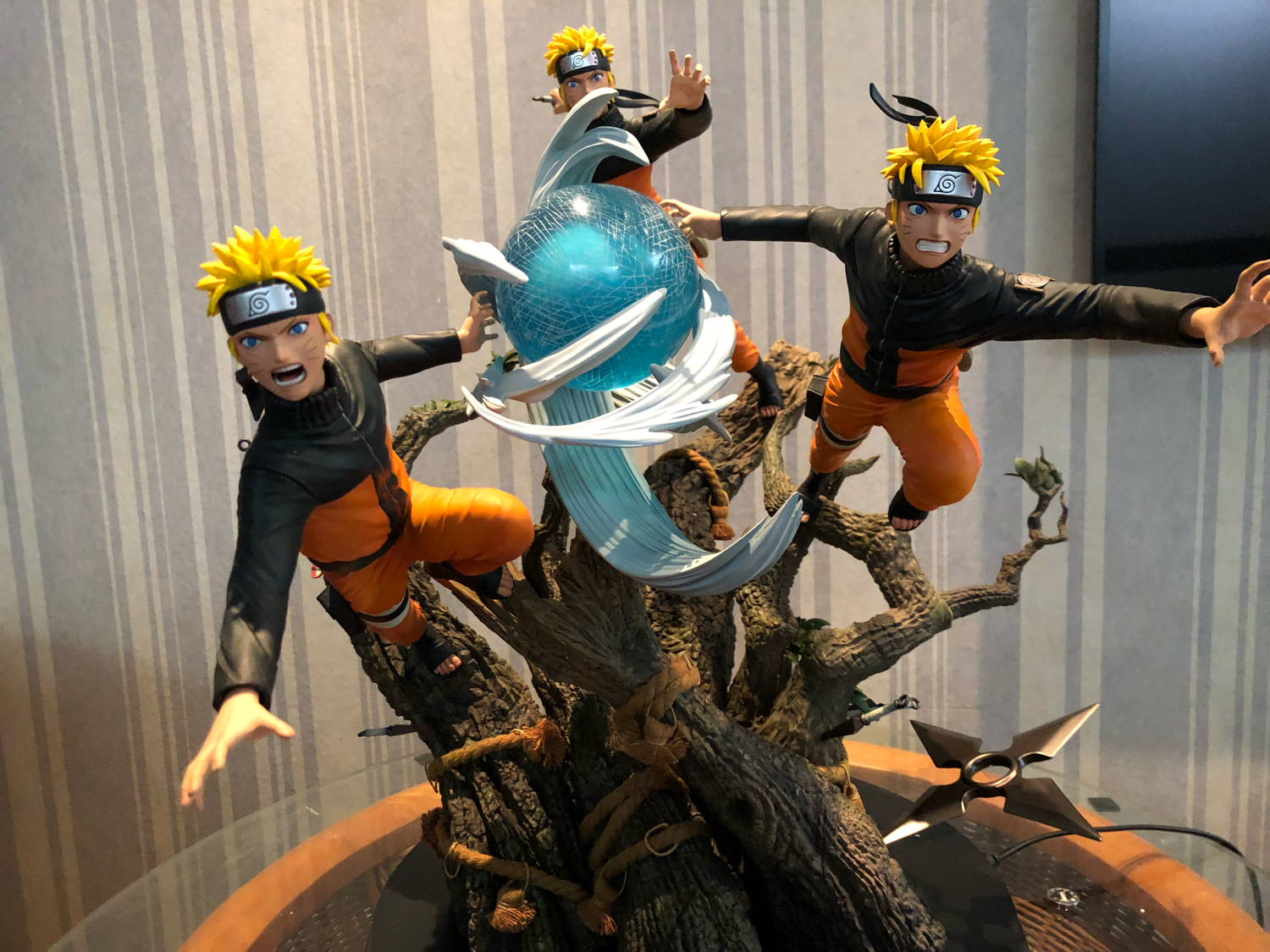 火影忍者的雕像,火影ol鸣人图片