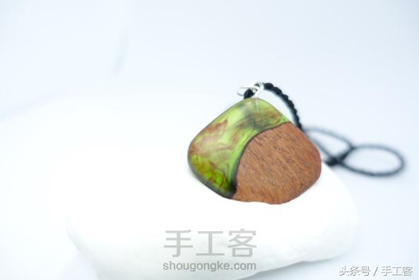 diy毛衣链教程,树脂毛衣链diy