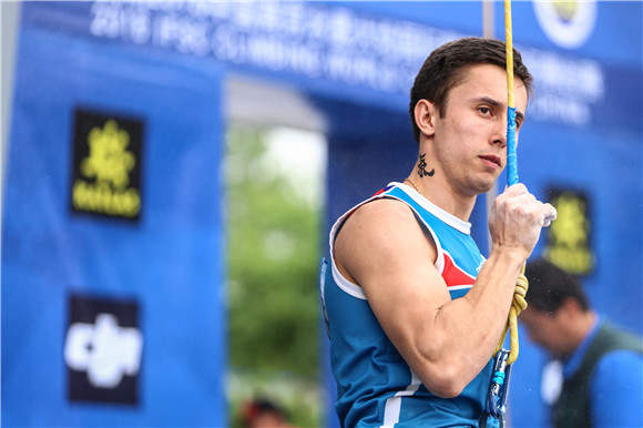 水墨大埝旅游区攀岩场,攀岩世界杯第二站