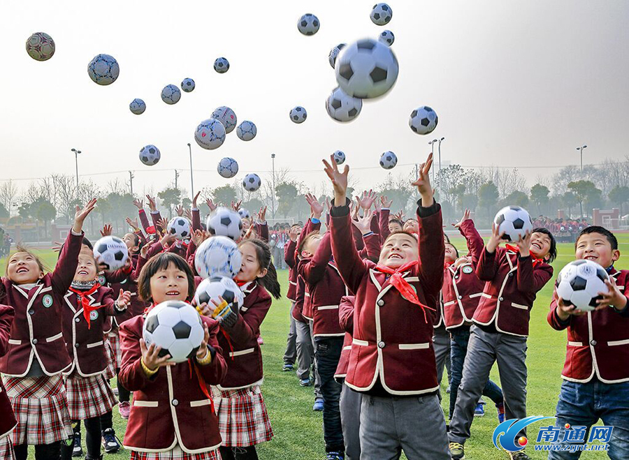 海安实小足球操,海安开发区实验学校足球