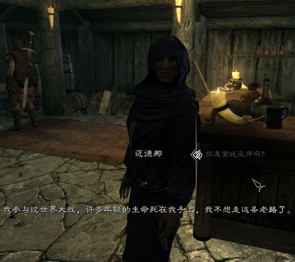 天际省那些参加过世界大战的人们，老滚里的人物录