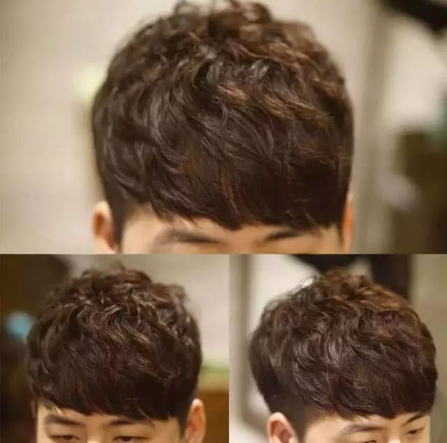 男生用烫发夹板可以烫啥发型,烫发男生推荐蓬松烫