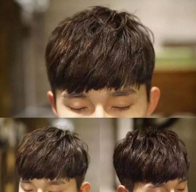 男生用烫发夹板可以烫啥发型,烫发男生推荐蓬松烫