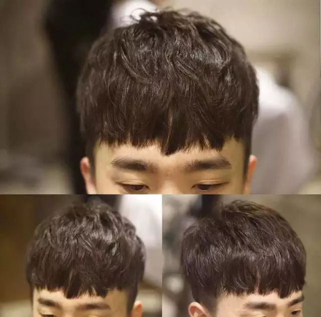 男生用烫发夹板可以烫啥发型,烫发男生推荐蓬松烫