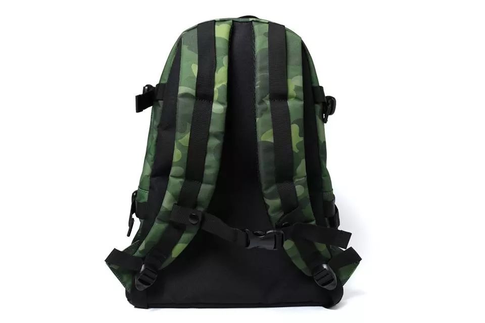 bape蓝色渐变正品,复古深蓝色双肩包潮牌