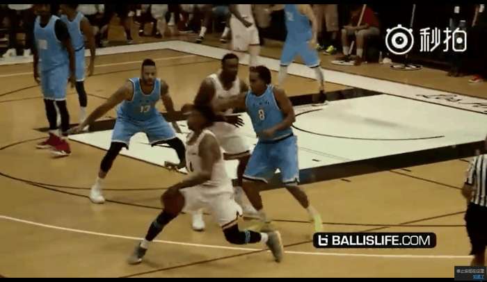 nba2k20手游尼克杨转身过人,尼克杨360度转身过人